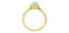Yellow Gold Diamond Engagement Ring.