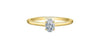 Yellow Gold Canadian Diamond Engagement Ring.