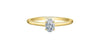 Yellow Gold Canadian Diamond Engagement Ring.