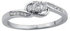 White Gold Diamond Engagement Ring.