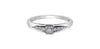 White Gold Diamond Engagement Ring.