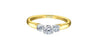 Yellow Gold Canadian Diamond Engagement Ring.