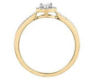 Yellow Gold Diamond Engagement Ring.