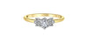 Yellow Gold Diamond Engagement Ring.