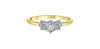 Yellow Gold Diamond Engagement Ring.