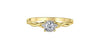 Yellow Gold Diamond Engagement Ring.