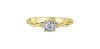 Yellow Gold Diamond Engagement Ring.