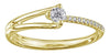 Yellow Gold Canadian Diamond Engagement Ring.