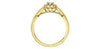 Yellow Gold Diamond Engagement Ring.