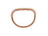 Rose Gold Diamond Wedding Band.
