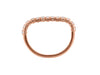 Rose Gold Diamond Wedding Band.