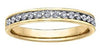Yellow Gold Diamond Band.