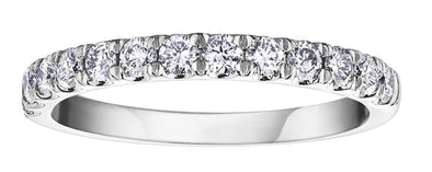 White Gold Diamond Band.