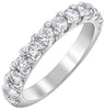 White Gold Diamond Band.