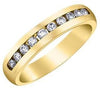 Yellow Gold Diamond Band.