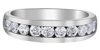 White Gold Diamond Band.