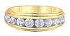 Yellow Gold Diamond Band.