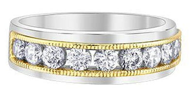 White Gold Diamond Band.