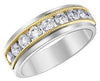 White Gold Diamond Band.