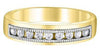 Yellow Gold Diamond Band.