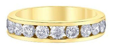 Yellow Gold Diamond Band.