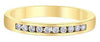 Yellow Gold Diamond Band.