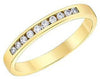 Yellow Gold Diamond Band.