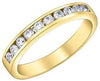 Yellow Gold Diamond Band.