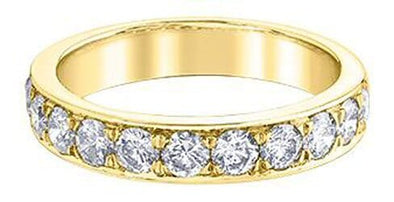 Yellow Gold Diamond Band.