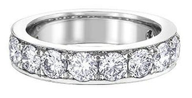 White Gold Diamond Band.