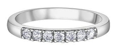 White Gold Diamond Band.