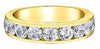 Yellow Gold Diamond Band.