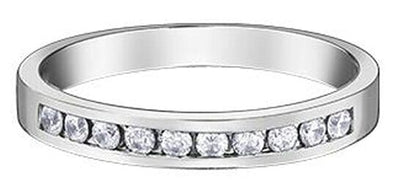 White Gold Diamond Band.