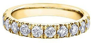 Yellow Gold Diamond Band.