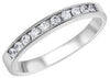 White Gold Diamond Band.