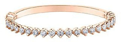 Rose Gold Diamond Band.