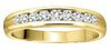 Yellow Gold Diamond Band.