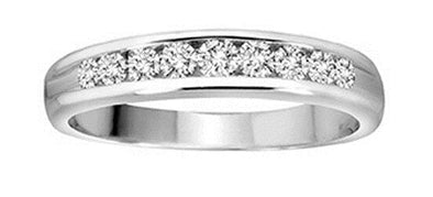 White Gold Diamond Band.