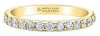 Yellow Gold Canadian Diamond Band.