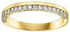 Yellow Gold Diamond Band.