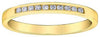 Yellow Gold Diamond Band.