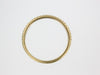 Yellow Gold Diamond Band 0.10 Ct Total Diamond Weight