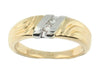 Yellow Gold Diamond Band.