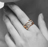 Yellow Gold Diamond Ring.