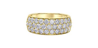 Yellow Gold Diamond Ring.