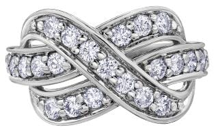 White Gold Diamond Ring.
