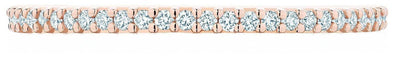 Rose Gold Diamond Ring.