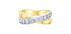 Yellow Gold, White Gold Diamond Ring.