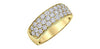 Yellow Gold Diamond Ring.