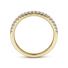 Yellow Gold Diamond Band.